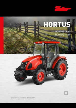 Трактори 4WD Zetor Hortus HS 65