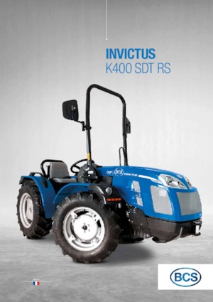 Трактори 4WD BCS Invictus K400 SDT RS