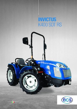 Трактори 4WD BCS Invictus K400 SDT RS
