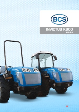 Трактори 4WD BCS Invictus K600 RS