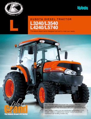 Трактори 4WD Kubota L4240HST