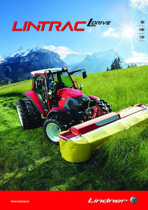 Трактори 4WD Lindner Lintrac 100
