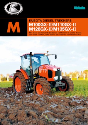 Трактори 4WD Kubota M 128 GX-II