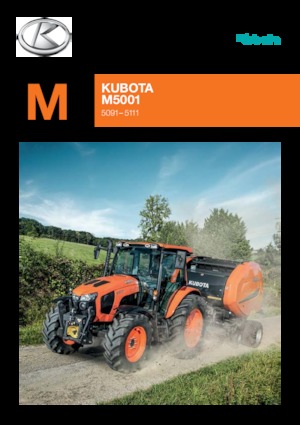 Трактори 4WD Kubota M5091