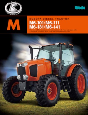 Трактори 4WD Kubota M 6-141