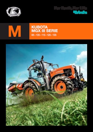 Трактори 4WD Kubota M 95 GX III