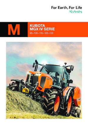 Трактори 4WD Kubota M125GX-IV