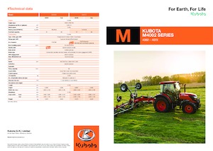 Трактори 4WD Kubota M4062