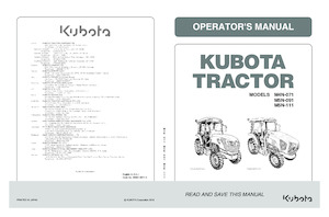 Трактори 4WD Kubota M4N-071