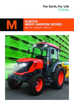Трактори 4WD Kubota M5091N