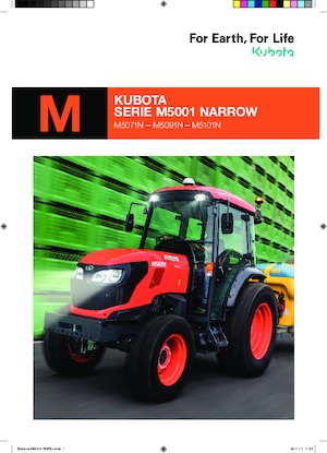 Трактори 4WD Kubota M5101N
