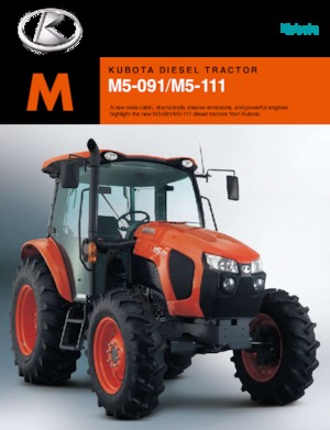Трактори 4WD Kubota M5111