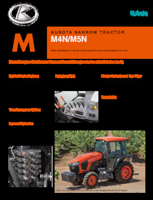 Трактори 4WD Kubota M5N-111