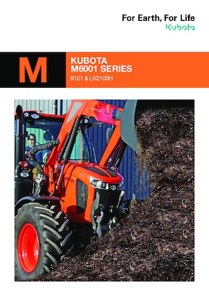 Трактори 4WD Kubota M6121