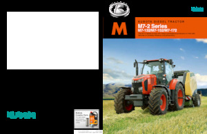 Трактори 4WD Kubota M7-172 Deluxe