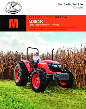Трактори 4WD Kubota M854K