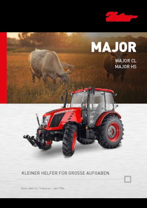 Трактори 4WD Zetor Major HS 80