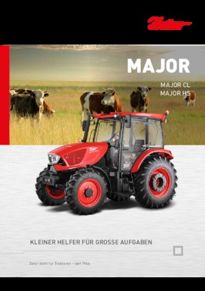 Трактори 4WD Zetor Major HS 80