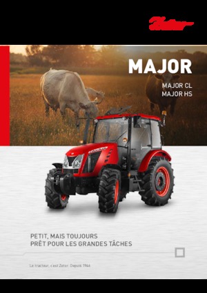 Трактори 4WD Zetor Major HS 80