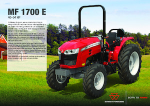 Трактори 4WD Massey Ferguson MF 1740 E MP