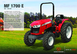 Трактори 4WD Massey Ferguson MF 1740 E MP