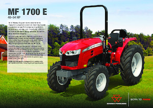 Трактори 4WD Massey Ferguson MF 1740 E MP
