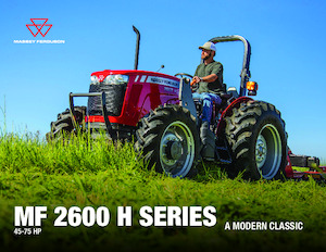 Трактори 4WD Massey Ferguson MF 2605 H