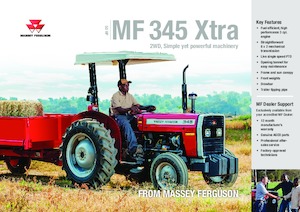 Трактори 4WD Massey Ferguson MF 345 Xtra