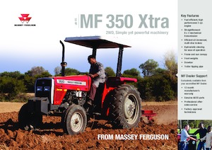 Трактори 4WD Massey Ferguson MF 350 Xtra