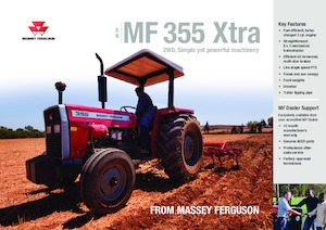 Трактори 4WD Massey Ferguson MF 355 Xtra
