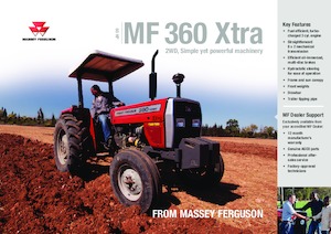 Трактори 4WD Massey Ferguson MF 360 Xtra