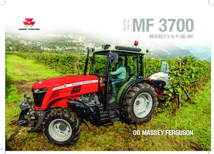 Трактори 4WD Massey Ferguson MF 3709 GE