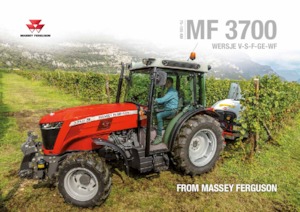 Трактори 4WD Massey Ferguson MF 3709 GE