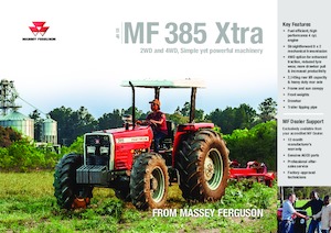 Трактори 4WD Massey Ferguson MF 385 Xtra
