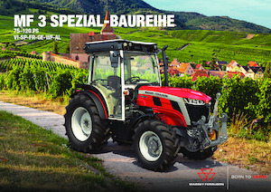 Трактори 4WD Massey Ferguson MF 3FR.115 
