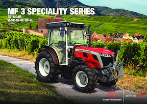Трактори 4WD Massey Ferguson MF 3FR.115 