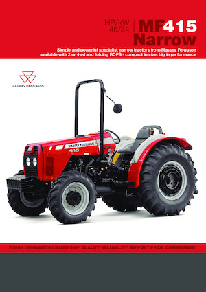 Трактори 4WD Massey Ferguson MF 415