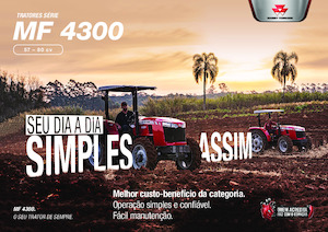 Трактори 4WD Massey Ferguson MF 4305