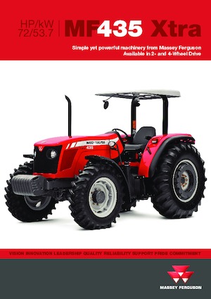 Трактори 4WD Massey Ferguson MF 435 Xtra 