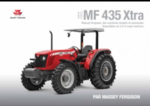 Трактори 4WD Massey Ferguson MF 435 Xtra 
