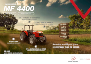 Трактори 4WD Massey Ferguson MF 4408 S