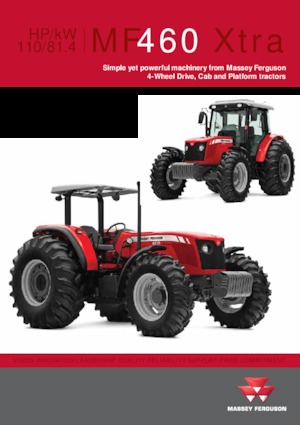 Трактори 4WD Massey Ferguson MF 460 Xtra