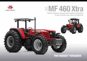 Трактори 4WD Massey Ferguson MF 460 Xtra