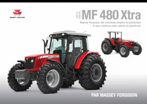 Трактори 4WD Massey Ferguson MF 480 Xtra