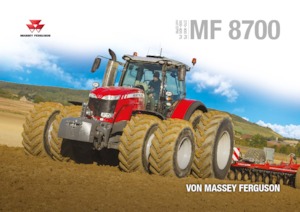 Трактори 4WD Massey Ferguson MF 8740 S