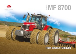 Трактори 4WD Massey Ferguson MF 8740 S