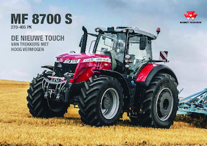 Трактори 4WD Massey Ferguson MF 8727 S 