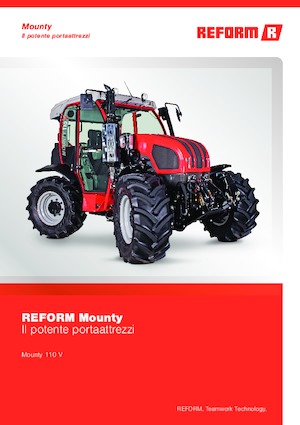Трактори 4WD Reform Werke Mounty 110 V