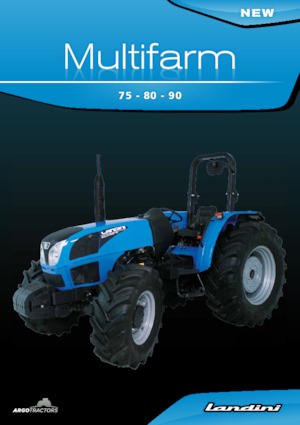 Трактори 4WD Landini Multifarm 80 