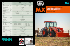Трактори 4WD Kubota MX5400